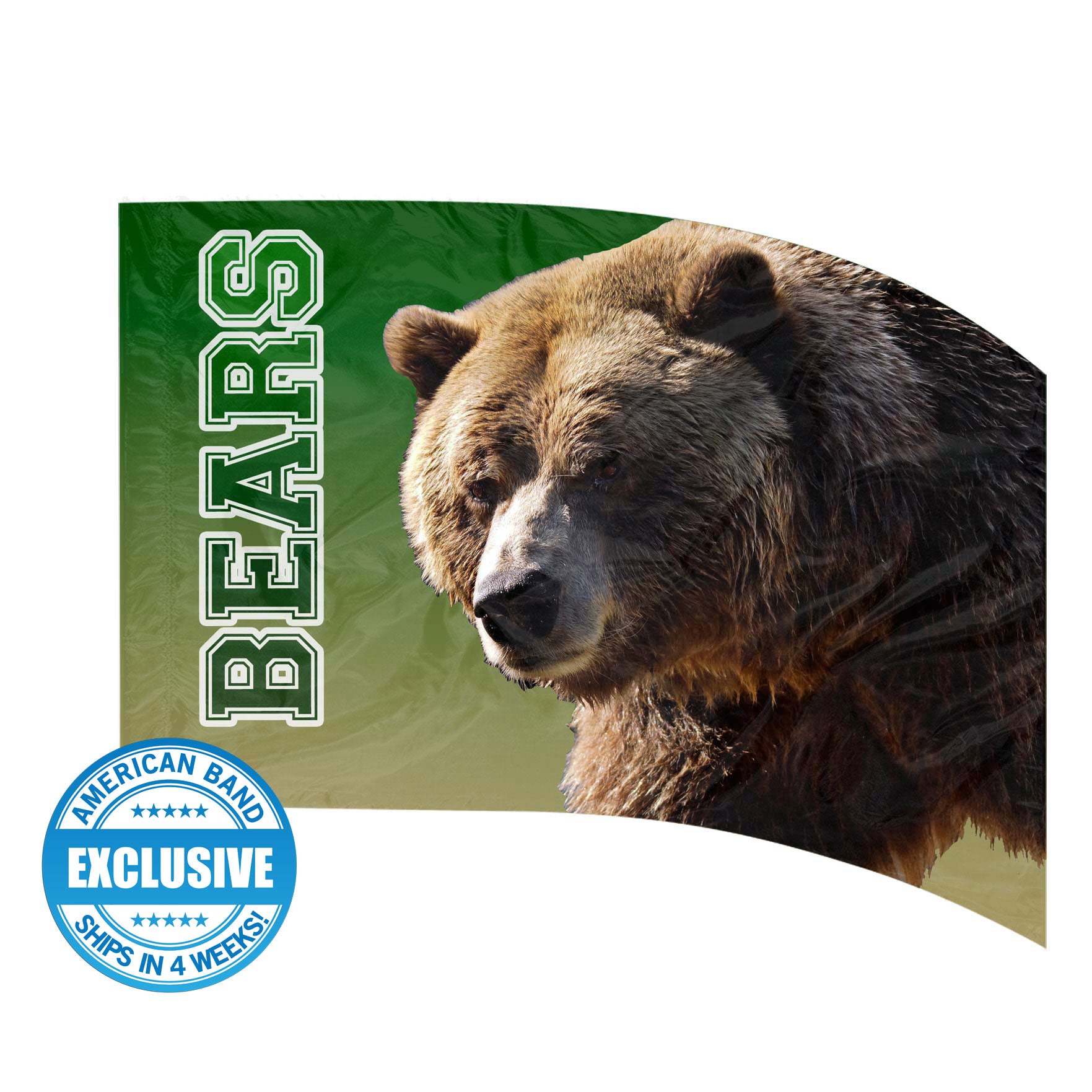 Banderas de mascota - Oso